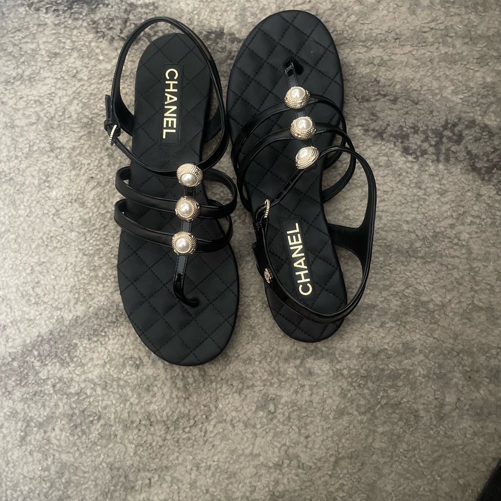 Chanel Sandals. Size 40 EUR/ 9 US.
